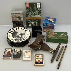 lot 111 image: Misc. Vintage Items Including Stereoscope & More