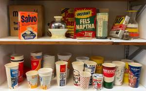 lot 144 image: Misc. Vintage Advertisement Items