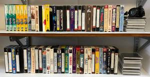 lot 149 image: Vintage Misc. VHS Tapes & More