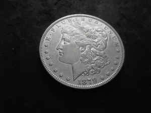 1879 O Morgan Silver Dollar