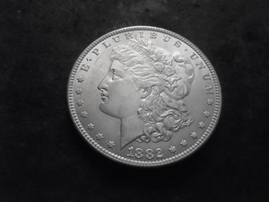 1882 Morgan Silver Dollar