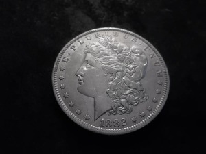 1882 O Morgan Silver Dollar
