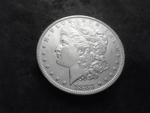 1883 O Morgan Silver Dollar
