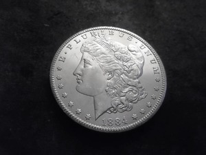 1884 CC Morgan Silver Dollar