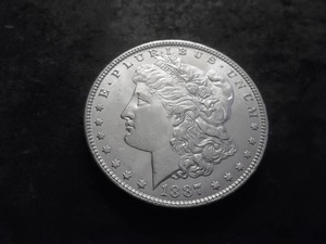1887 Morgan Silver Dollar