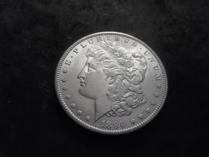 1890 S Morgan Silver Dollar