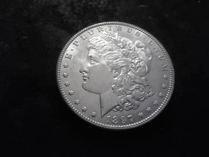 1897 Morgan Silver Dollar