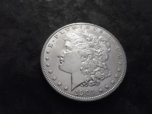 1901 O Morgan Silver Dollar