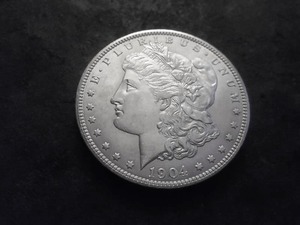 1904 O Morgan Silver Dollar
