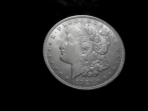 1921 Morgan Silver Dollar