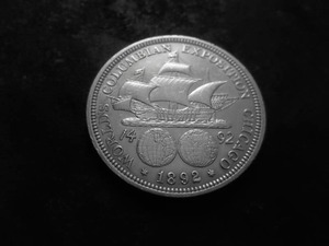 1892 Columbian Exposition Silver Half Dollar Commemorative