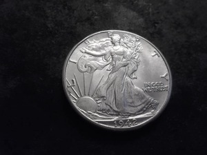 1942 Walking Liberty Silver Half Dollar