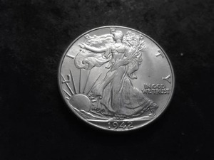 1942 Walking Liberty Silver Half Dollar