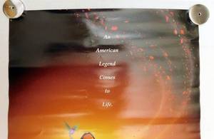 lot 17 image: 1995 Walt Disney Pictures Pocahontas Single Sided Movie Theater Poster