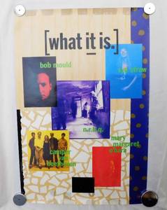 lot 22 image: 1989 Camper Van Beethoven, Bob Mould, Syd Straw, n.r.b.q. Mary Margaret OHara Promotional Poster