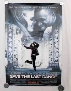 lot 29 image: 2000 The Last Dance Single Sided Original Advance Movie Theater Poster