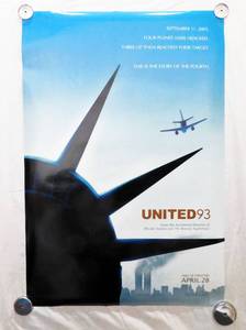 lot 2 image: 2006 United 93 Double Sided Original Advance Movie Theater Poster