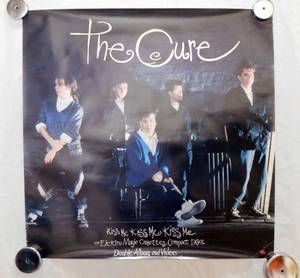 lot 38 image: 1987 The Cure - Kiss Me, Kiss Me, Kiss Me Poster