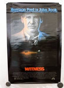 lot 41 image: 1985 Witness Single Sided Original Movie Theater Poster