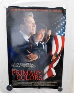 lot 44 image: 1997 Primary Colors Double Sided Original Movie Theater Poster