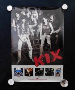lot 65 image: 1989 Kix Poster