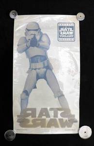 lot 3 image: 1996 Star Wars Trilogy Limited Edition Stormtrooper Window Cling