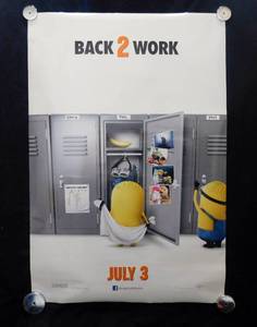 lot 6 image: 2012 Despicable Me 2 Double Sided Original Advance Movie Theater Poster