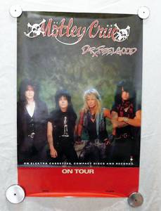 lot 71 image: 1989 Motley Crue - Dr Feelgood Tour Poster