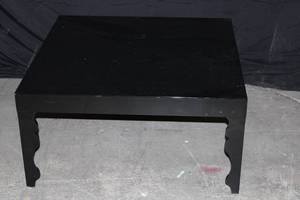 Painted Black Coffee Table