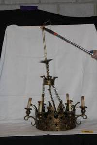 Metal Electric Candelabra