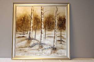 Modern, multimedia, nature art