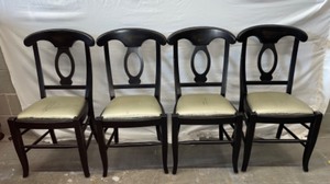 Dining room chairs.