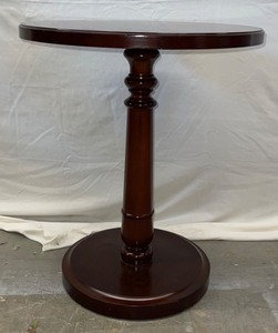 Plant stand  pedestal table end table