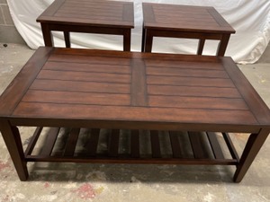 Living room set of tables.