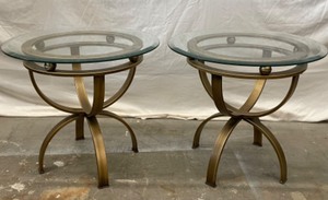 Glass End tables