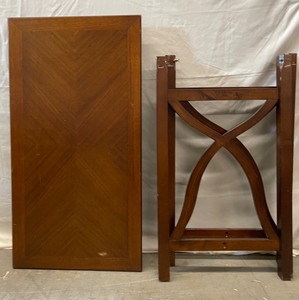 Wood dining room table