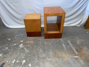Modern Wood End Table
