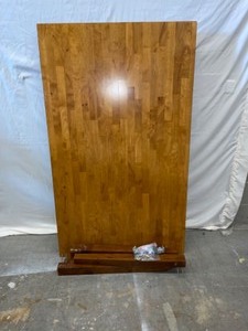 Butcher Block-style Kitchen Table