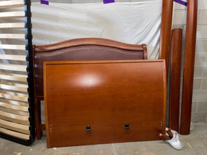 Queen size Sleigh bed frame