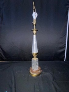 Glass decorative table lamp