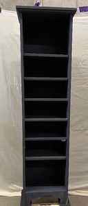 Dark Blue-grey Bookcase