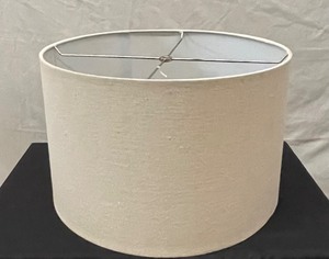 Beige Drum Lampshade