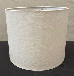 White Drum Lampshade