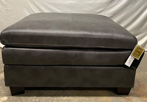 Leather-like Ottomon