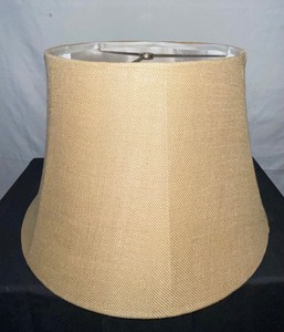Burlap Lampshade