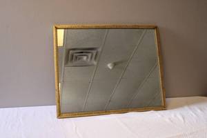 Antique gold decorative mirror