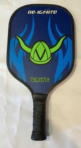 lot 196 image: Three Pickle Ball Paddles and Balls