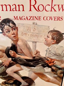 lot 188 image: Beautiful Large Norman Rockwell Coffee Table Book