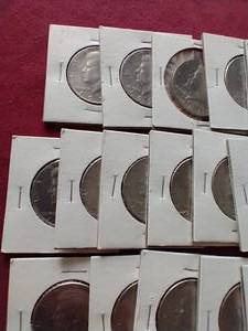 lot 19 image: (20) Kennedy Half Dollars