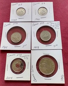 lot 58 image: Canadian Coin Lot